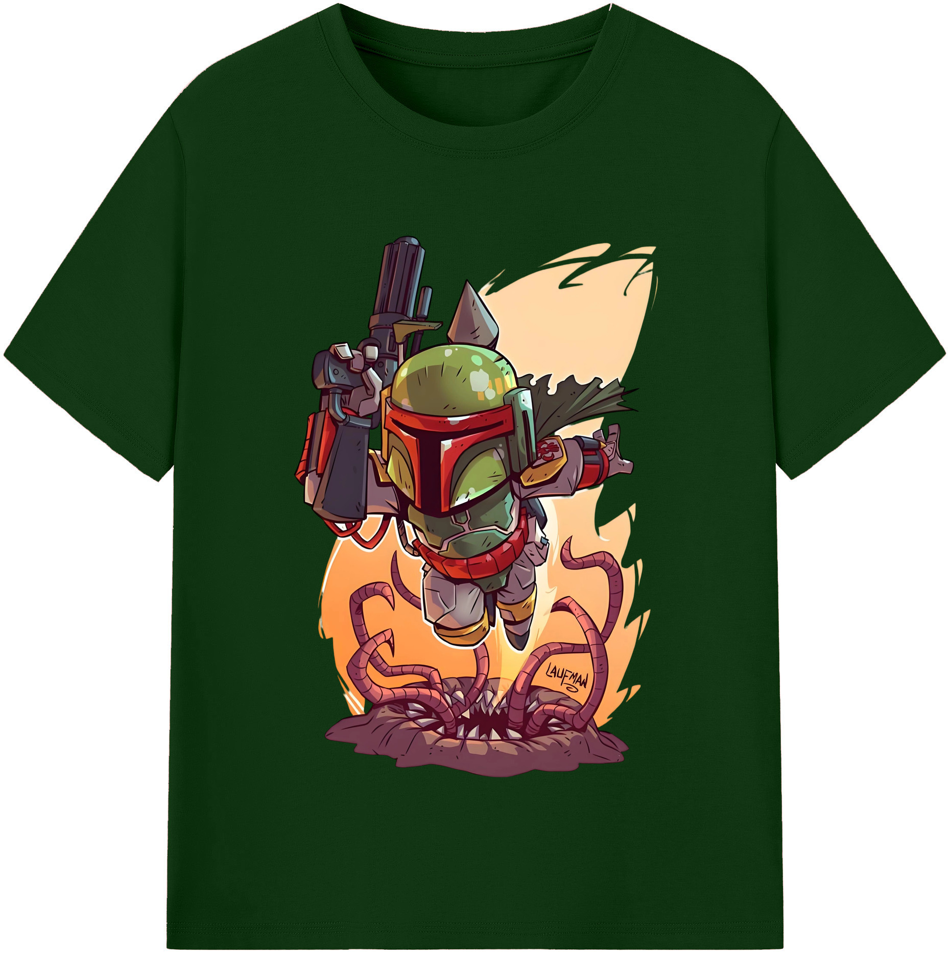 （画像用） スター・ウォーズ Star Wars 綿100％半袖Tシャツ（フロントプリント）